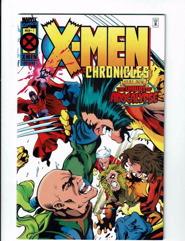 4 Marvel Comics # 1 X-Men Children Of Atom Magneto War Chronicles Askani'Son TW9