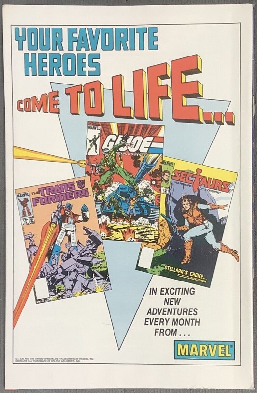 Alpha Flight #32 News Ed. (1986, Marvel) 1st Heather Hudson as Vindicator. VF/NM