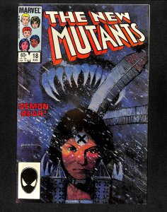 New Mutants #18 1st Warlock!