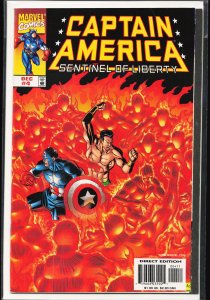 Captain America: Sentinel of Liberty #4 (1998) Captain America