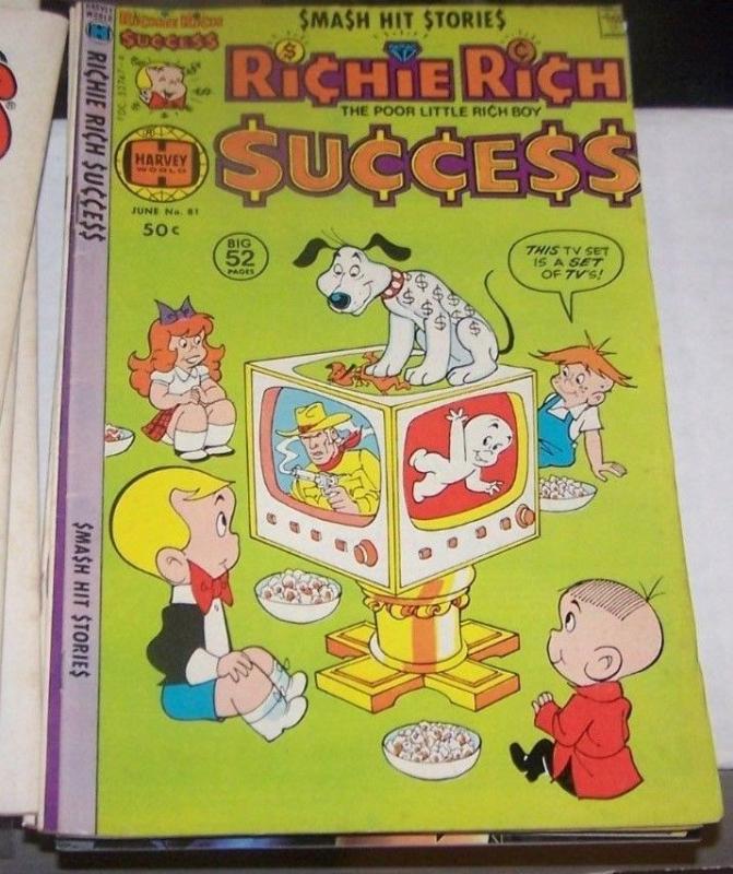 Richie Rich Success Stories #81 JUNE  1978, Harvey) POOR LITTLE RICH BOY