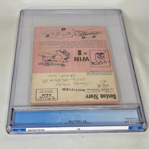 Superman Tim #75 4902 DC National Periodical 1949 CGC 7.0 Scarce Promotional