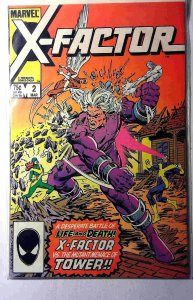 X-Factor #2 (1986) Marvel Comics Cyclops Jean Grey Angel 1st Print Comic Book