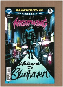 Nightwing #10 DC Comics Rebirth 2017 Bludhaven Marcus To Variant VF/NM 9.0