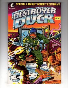 Destroyer Duck #1 (1982) 1st Groo The Wanderer! / CR400-MC#33