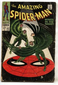 Amazing Spider-Man #63--1968--Vulture cover--Silver Age--G