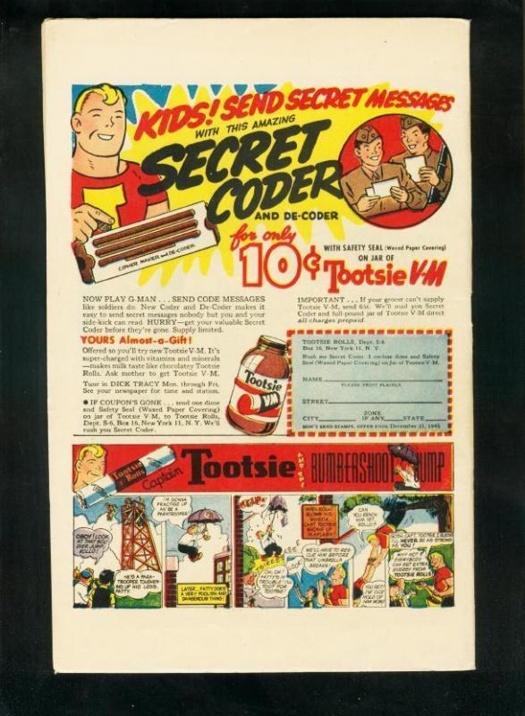 SHADOW COMICS v.5 #1 1945-DOC SAVAGE-MYSTERY-HIGH GRADE very fine VF