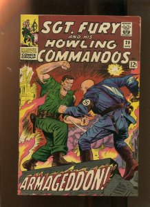 SGT FURY #29 (6.5) ARMAGEDDON! 1966