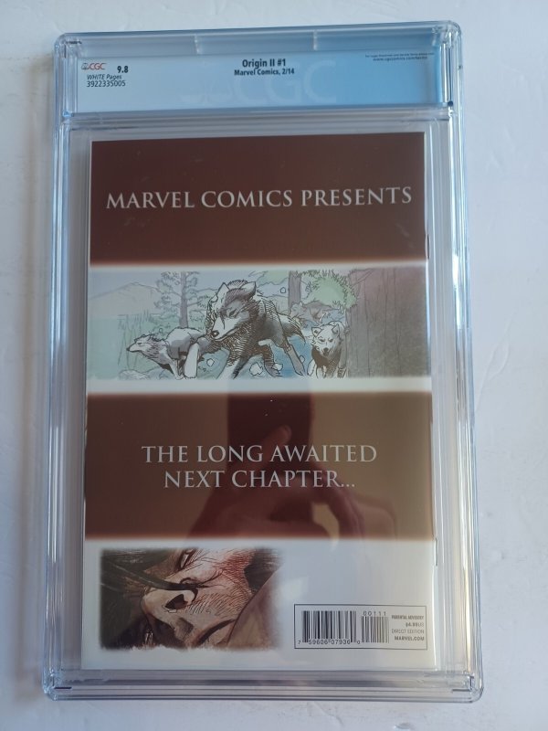 Origin II #1 - Wolverine - 2014 - CGC 9.8