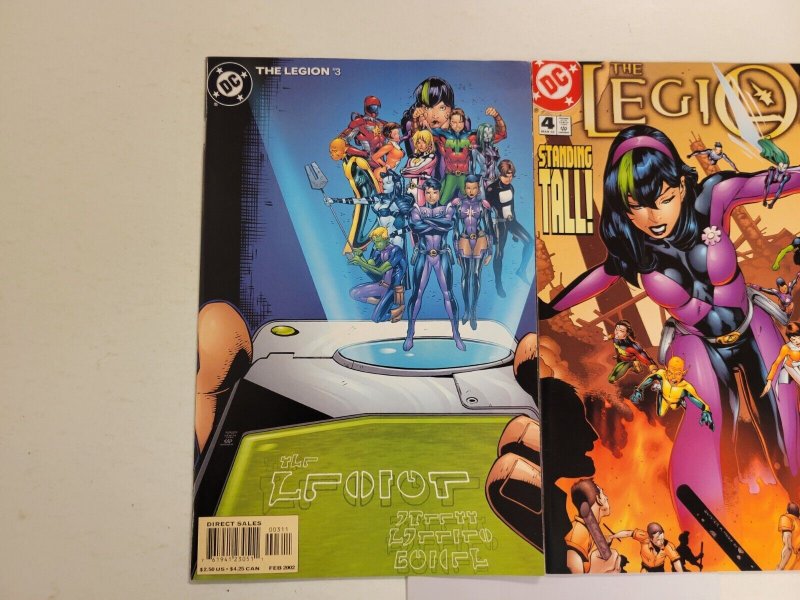 2 The Legion DC Comic Books #3 4 10 TJ20
