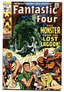 FANTASTIC FOUR #97 THE THING-JACK KIRBY MARVEL 1970 FN-