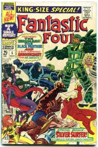 FANTASTIC FOUR ANNUAL #5 1967-1st solo Silver Surfer- 1st Psycho Man VG