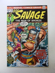 Doc Savage #6 (1973) FN- condition