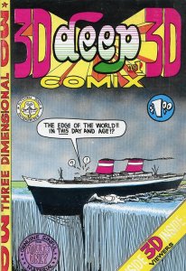 Deep 3D Comix Second Printing Variant Comic Book FN 6.0 Kitchen Sink