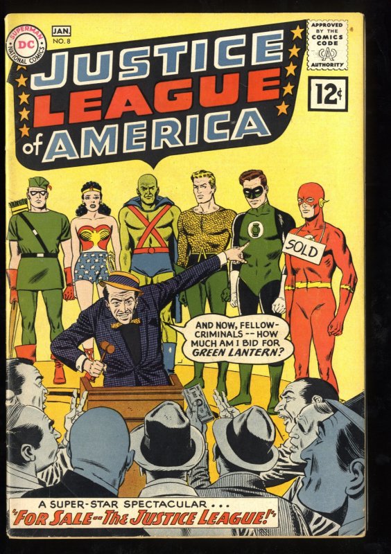 Justice League Of America #8 VG/FN 5.0