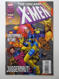 The Uncanny X-Men #334 (1996) vs the Juggernaut! Beautiful NM Condition!