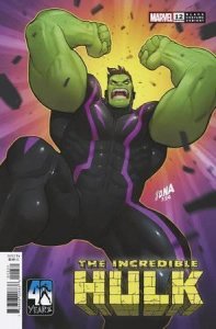 Incredible Hulk #12 David Nakayama Black Costume Var Marvel Comic Book