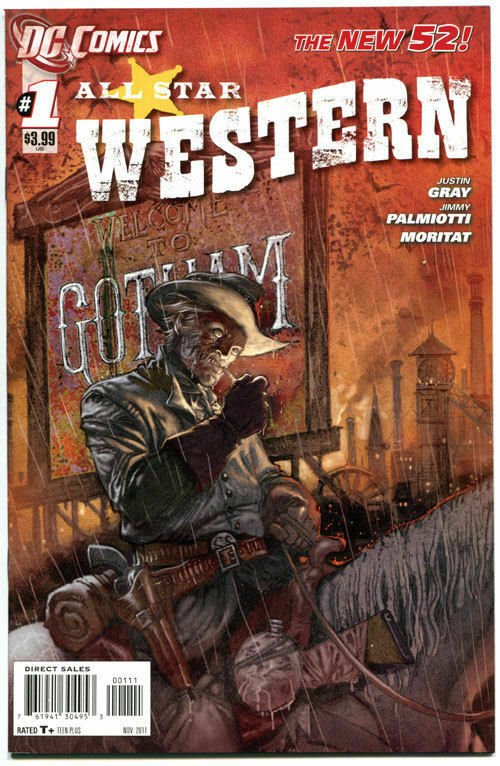 ALL STAR WESTERN #1, NM, Jonah Hex in Gotham, Justin Gray, 2011, more in store