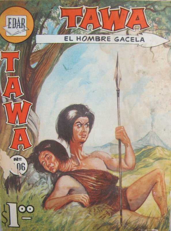 Tawa El Hombre Gacela  #306 Edar Comics Silver Age 1966 VG- Mexican Import RARE