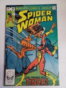 Spider-Woman #49 - vs Tigra - 1983 - (-NM)
