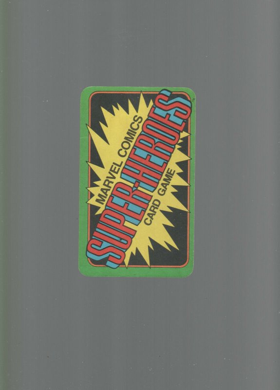 1978 Marvel Comics Super- Heroes Card Game-Ghost Rider