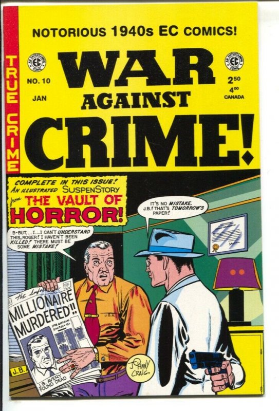 War Against Crime-#10-2001-Gemstone-EC Reprint