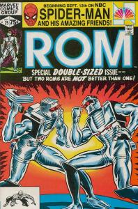 Rom #25 FN ; Marvel | Spaceknight Bill Mantlo