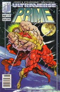 Prime (Vol. 1) #6 (Newsstand) VG ; Malibu | low grade comic Ultraverse
