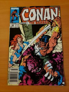 Conan The Barbarian #204 Newsstand Edition ~ NEAR MINT NM ~ 1988 Marvel