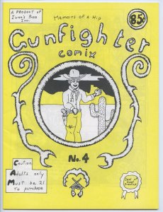 GUNFIGHTER COMIX #4 - 7.0, WP - 1st printing - Tough to find!