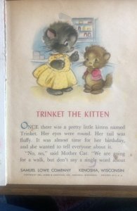 Trinket,1953 Bonnie book.. complete/unmarked/amazing!