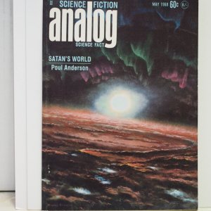 Analog Science Fiction Science Fact Magazine May 1968 VF