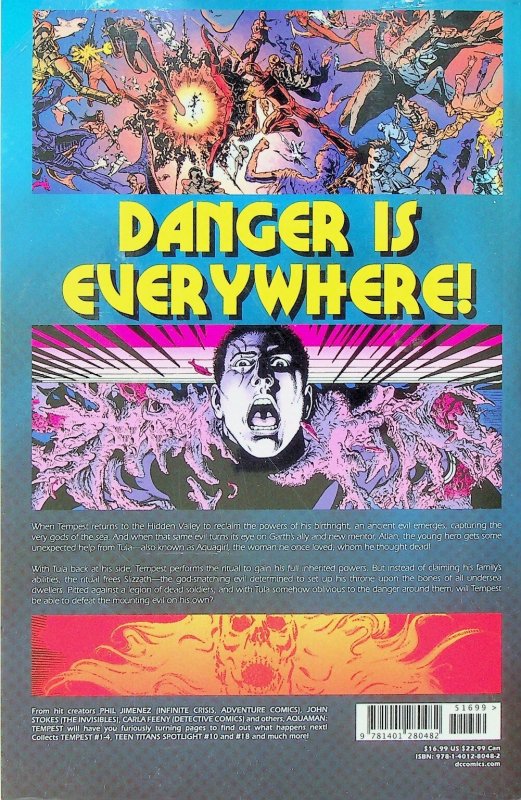 Aquaman Tempest Trade Paperback DC Comics Phil Jimenez Graphic Novel