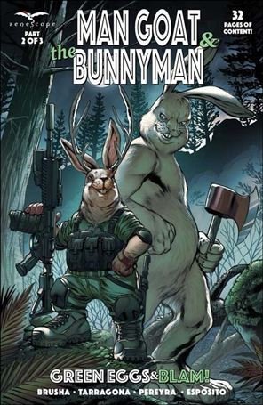 Man Goat & the Bunnyman: Green Eggs & Blam! 2-A Igor Vitorino Cover VF/NM