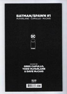 Batman Spawn #1 Capullo/McFarlane Trade DC/Image Joint Story (2022) {NM}