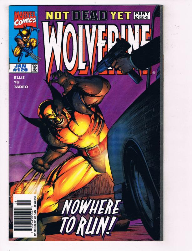 Wolverine #120 VF Marvel Comics Comic Book Ellis X Men Jan 1998 DE24