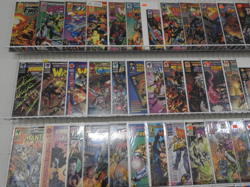 Huge Lot 170+ Comics W/ Mantra, Night Man, Prime+ Avg VF Condition