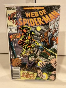 Web of Spider-Man #56  1989  9.0 (our highest grade)