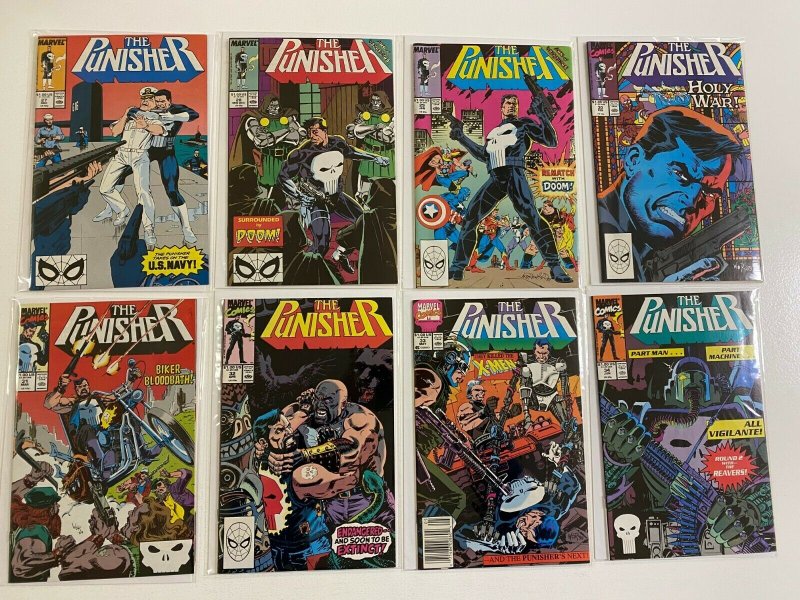 Punisher lot #2-49 Marvel 2nd Series 47 different books 8.0 VF (1987 to 1991)