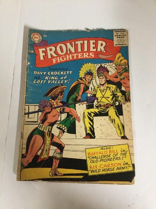 Frontier Fighters 8 Gd+ Good+ 2.5 DC Comics Western Silver Age