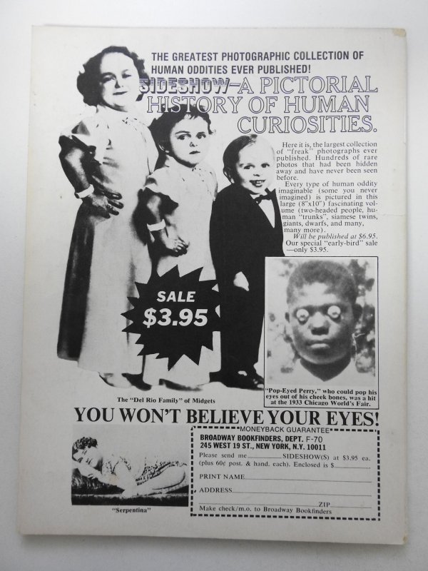 Classic Horror Tales Vol 7 #2 Sharp Fine- Condition!