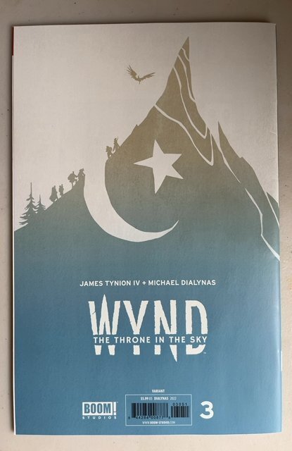 WYND THRONE IN THE SKY #3 MICHAEL DIALYNAS VIRGIN VARIANT