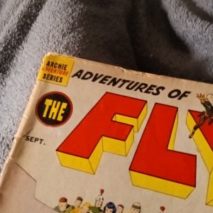 ADVENTURES OF THE FLY #8 archie mighty comics 1960 1st SA Shield / Bondage Cover