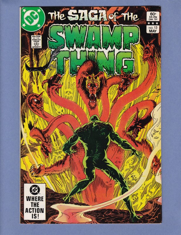 Swamp Thing Lot #3 #4 #5 #6 #7 #9 #10 #11 #13 #14 #44 #53 1982 2nd Series