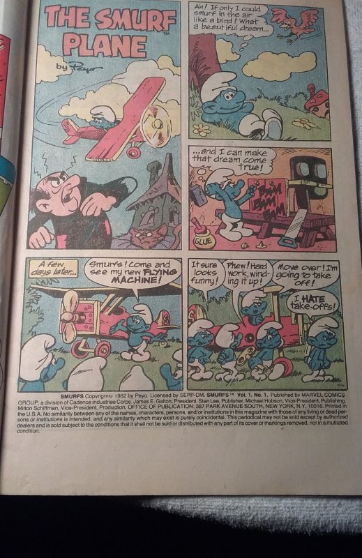 Smurfs #1 (1982)