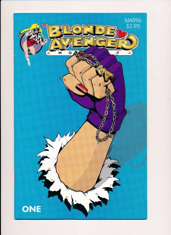 BLONDE AVENGERS #1 Blitz Weasel Studios Comics ~ VF (HX252)