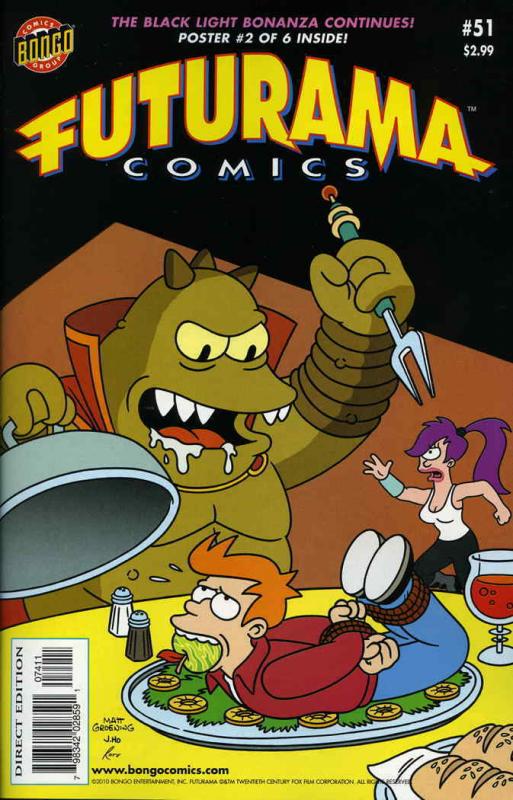 Futurama (Bongo) #51 VF/NM; Bongo | save on shipping - details inside