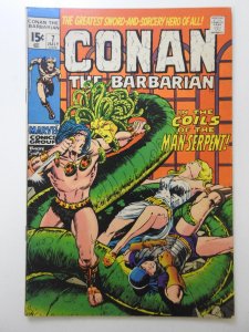 Conan the Barbarian #7 (1971) Beautiful Fine/VF Condition!