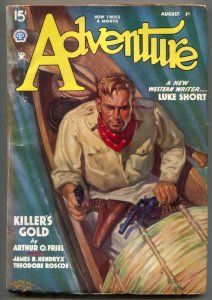 Adventure Pulp August 1 1935- Killer's Gold- Luke Short