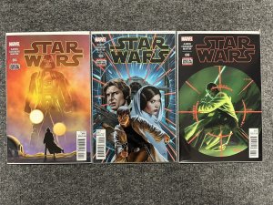 Star Wars #4, 5, 6 VF/NM 1st Sana Starros In Disguise & 1st Full App Set (2015)